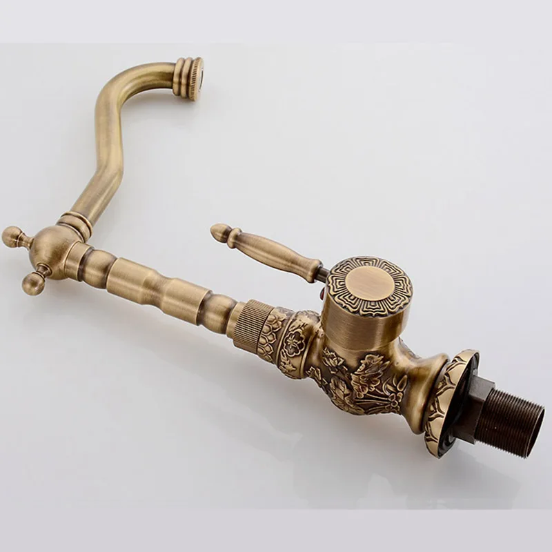 Латунный смеситель SHBSHAIMY для раковины в ванной комнате с одной ручкой и одним