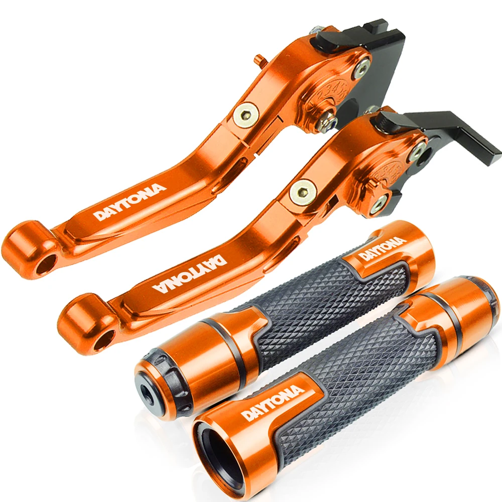D Set of styles Для Triumph Daytona 600 650 2004 2005 Аксессуары для мотоциклов Выдвижная сцепные рычаги и руль штыри заканчивается - Цвет: D Set of styles