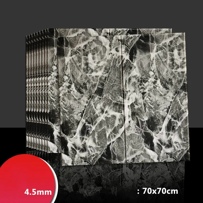

10pcs Waterproof TV Background Brick Wallpapers 3D Wall Sticker Living Room Wallpaper Mural Bedroom Decorative 70*77