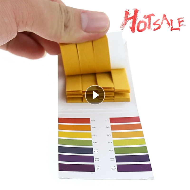 

80 Strips/pack PH Test Strips Full PH Meter PH Controller 1-14st Indicator Litmus Tester Paper Water Soilsting Kit Factory Test