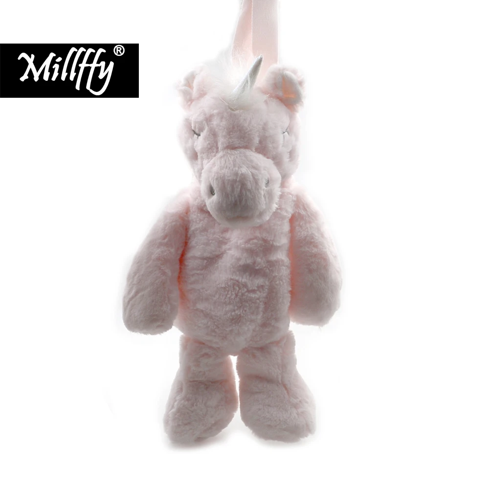 Мягкий Радужный рюкзак для девочек розовые милые подарки дочери с единорогом