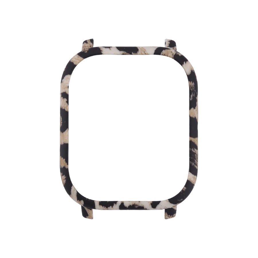 Leopard Для Amazfit GTS Чехол Жесткий ПК Защитный чехол Рамка протектор бампер для Xiaomi Huami Amazfit GTS Смарт часы группа аксессуары - Цвет: Leopard