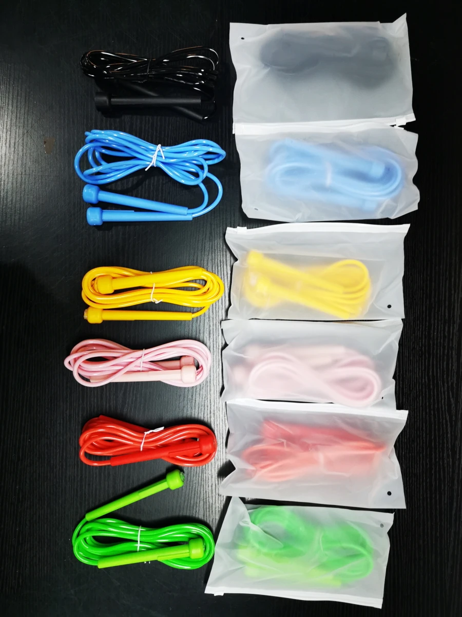 

REAL GOOD QUALITY BASIC 255cm kids girl pvc jump skip rope skipping basic colorful fitness game play exercise tool