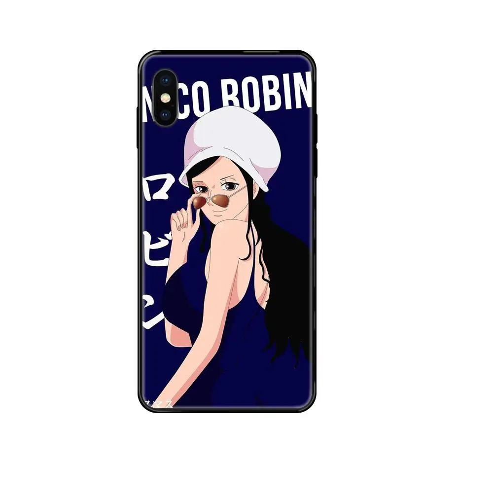 TPU Case Cover Anime One Piece Nico Robinus For Xiaomi Mi Note A1 A2 A3 5 5s 6 8 9 10 SE Lite Pro Ultra | Мобильные телефоны и