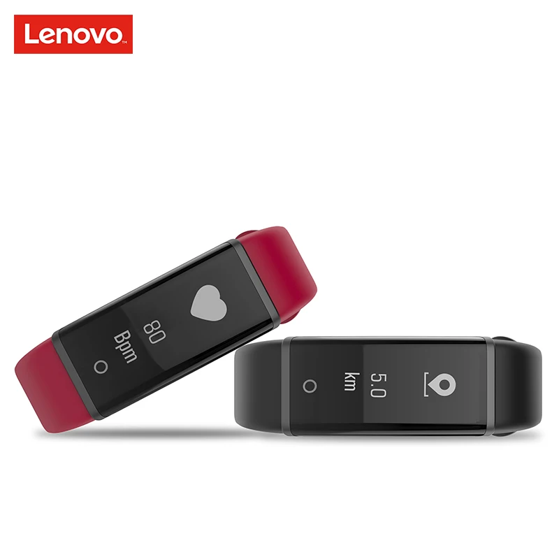 Фитнес-браслет lenovo HX03 умный Браслет IP68 Водонепроницаемый Bluetooth спортивный трекер