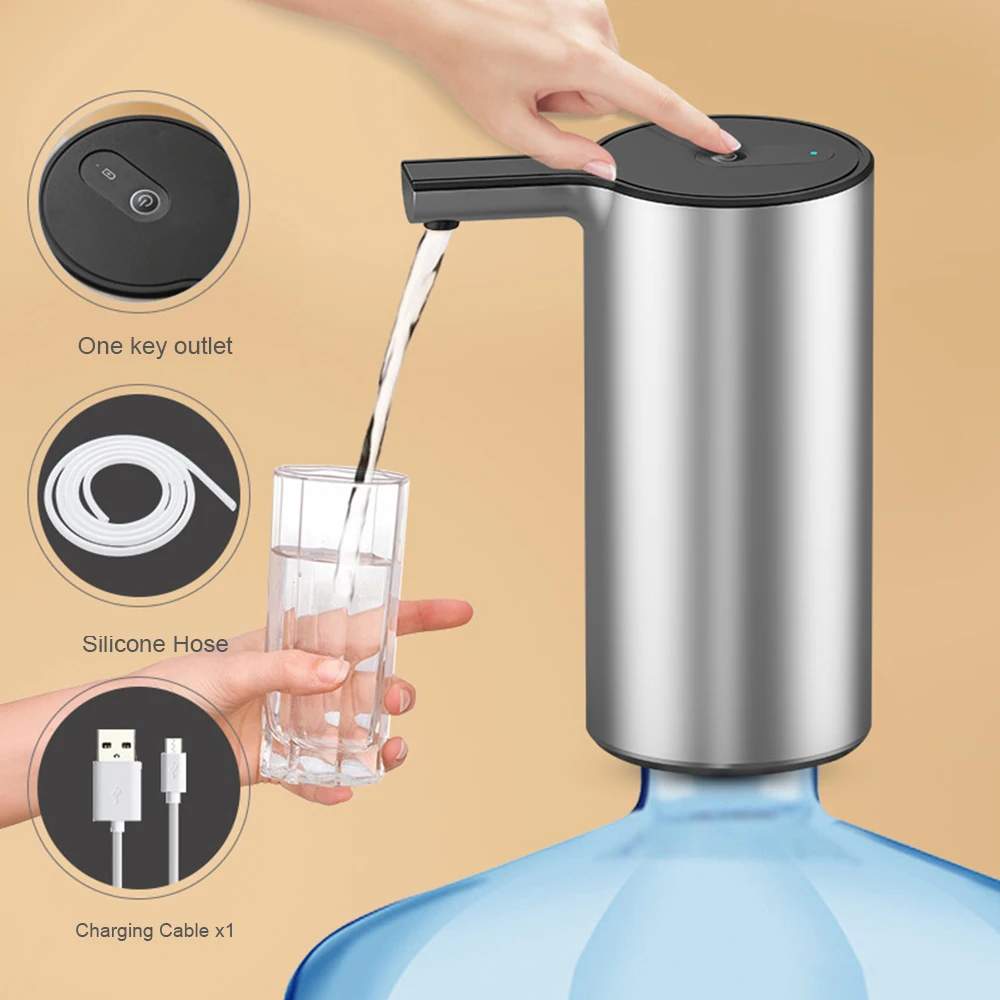 Автоматический Электрический диспенсер для водяного насоса бутылка питьевой