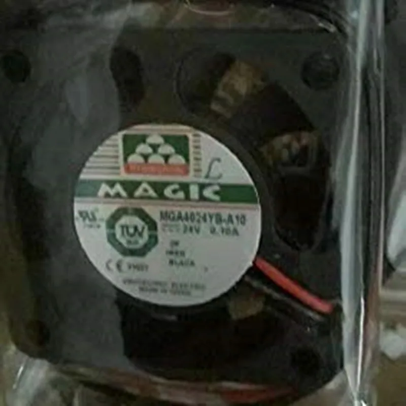 

MGA4024YB-A10 Magic 4cm4010 24V0.10A Cooling Fan 2 Wire Leading Out