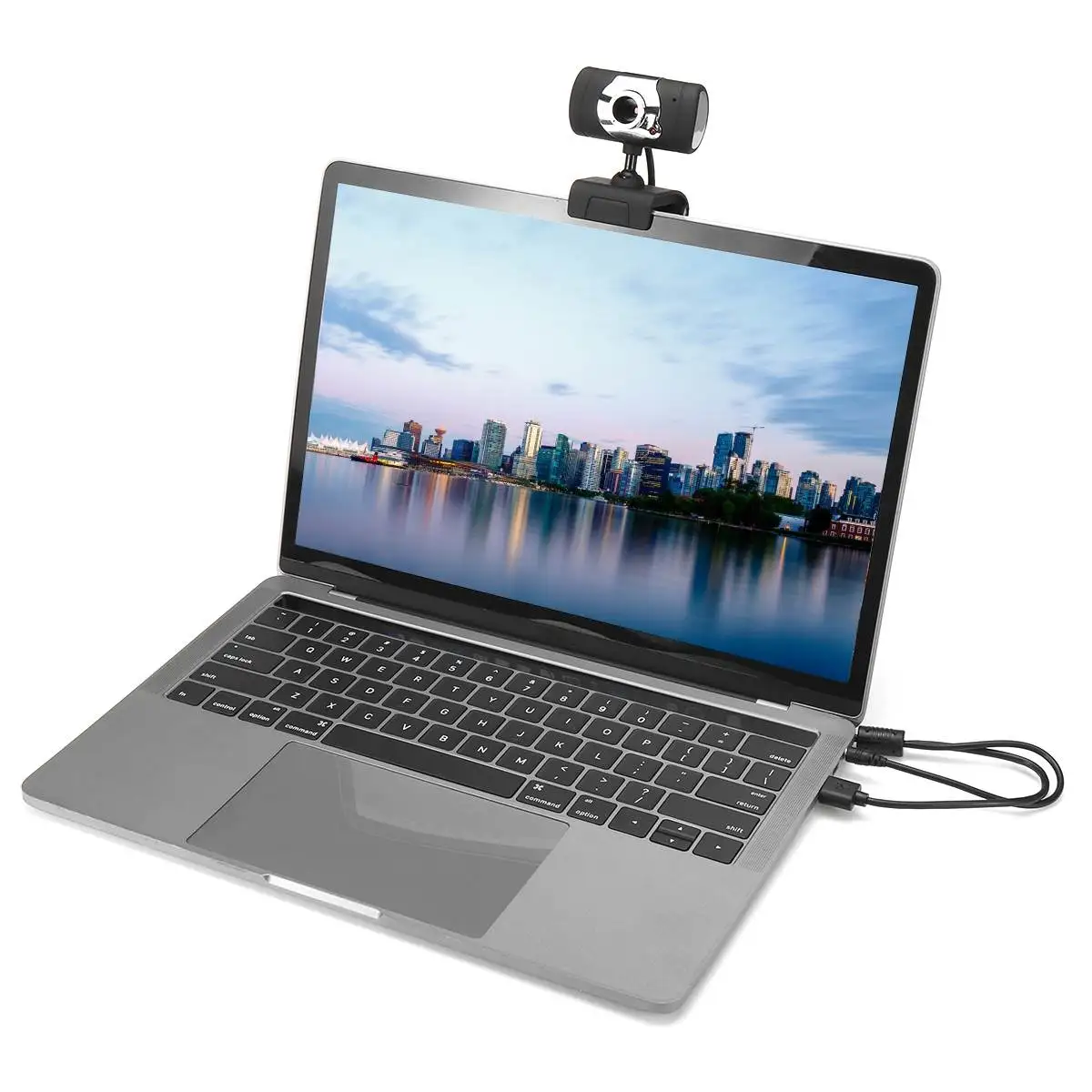 

HD Computer Webcam Plug And Play USB Camera PC Laptop Desktop Computer Camera With Microphone for Video Work