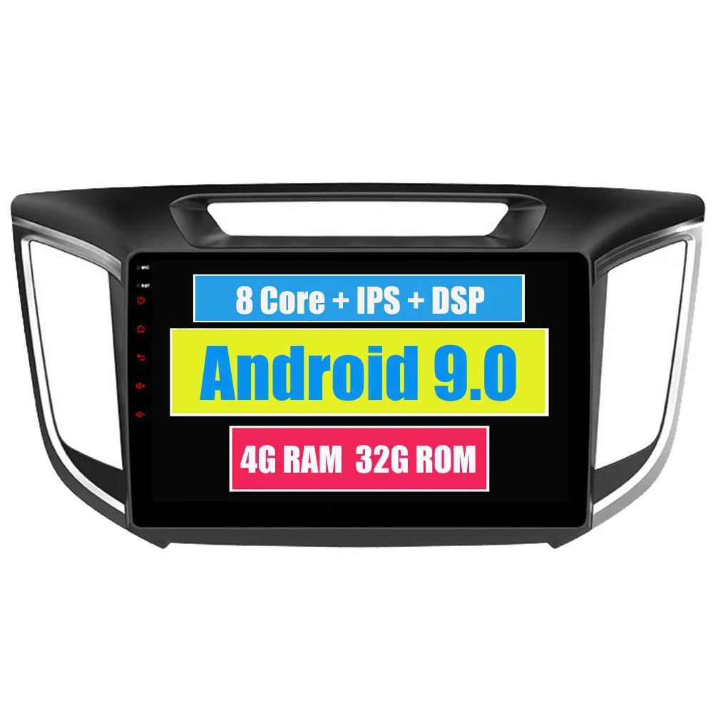 Автомобильный мультимедийный плеер для Hyundai IX25 Creta 2014 2015 2016 Octa Core Android Радио