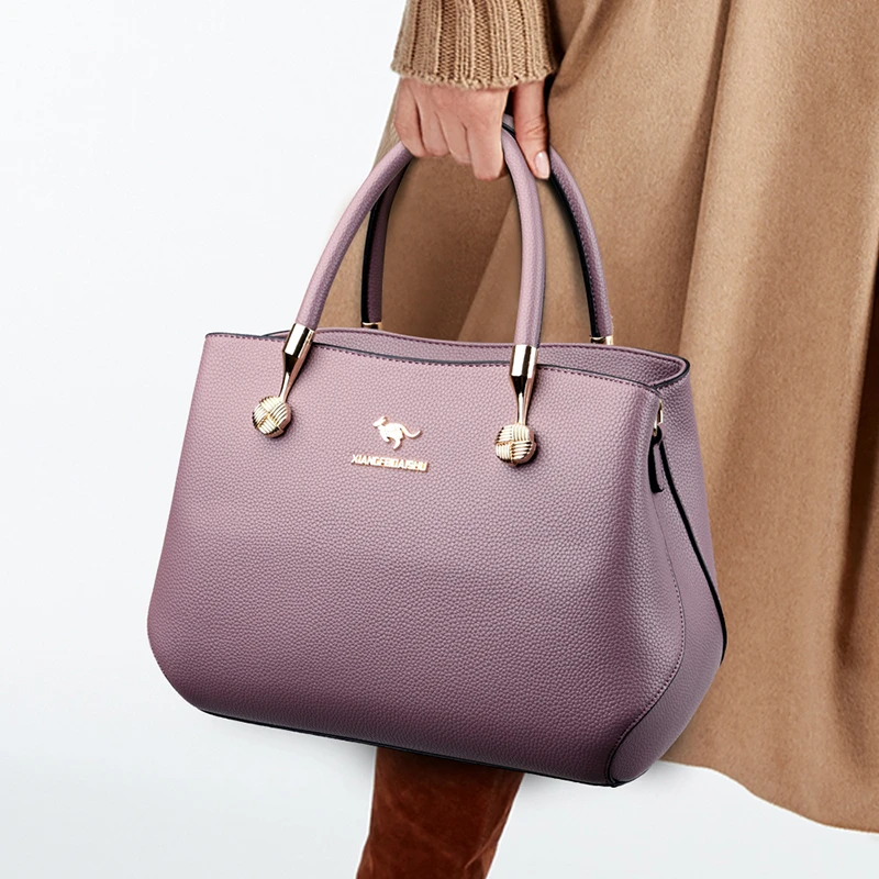 

Black Bucket Shoulder Bags for Women Handbags 2020 Designer Quality Leather Female Tote Bag Large Luxury Rivet Crossbody Bag Sac