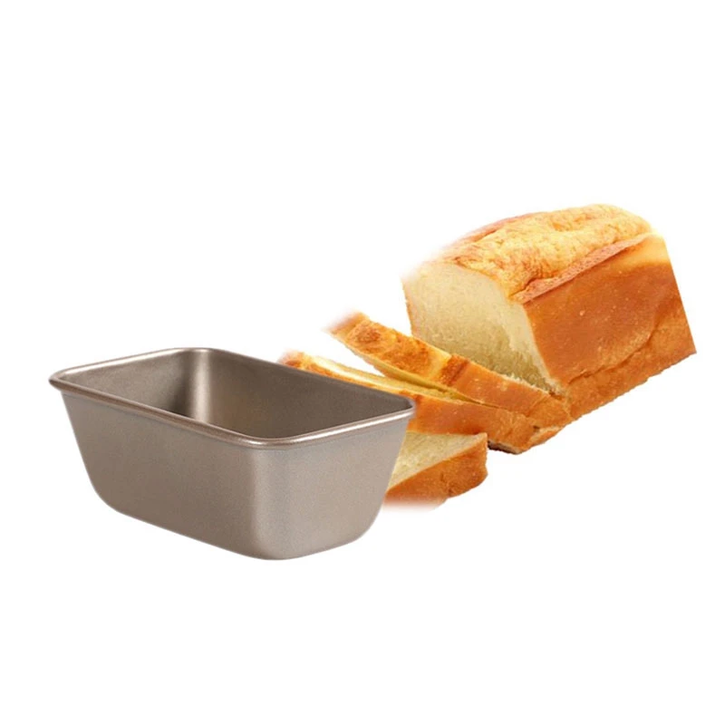 

Non-Stick Toast Baking Pan Rectangle Carbon Steel Heavy-Duty Cake Fondant Bread Mold Trays Mould Bakeware Tools
