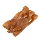 50 шт. Крупные резиновые полосы, 127 * 10 мм Сильные эластичные полосы сверхмощного мусора Модный для офисной подачей, мусорных баков, файлов папок