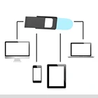 Металлическая защитная крышка для объектива веб-камеры, для ноутбука, планшета, телефона, камеры, слайдер, защита конфиденциальности, ультратонкая наклейка на затвор