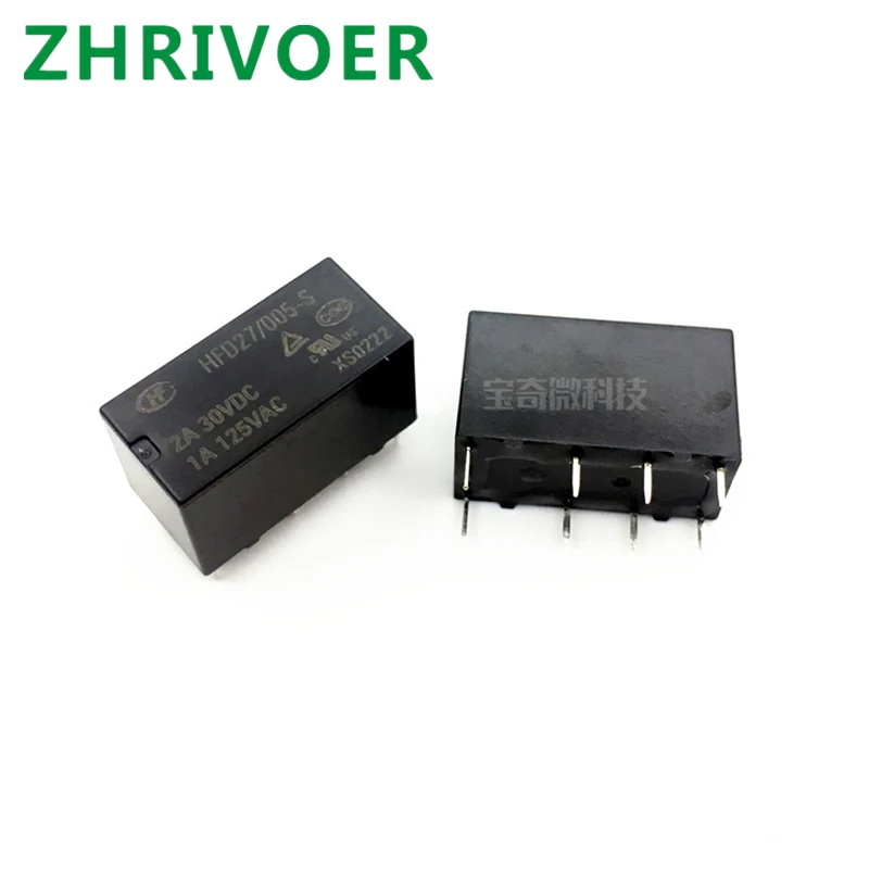 5 шт./лот реле JRC 27F HFD27 005 S 012 024 4078 8PIN 2A|Реле| |