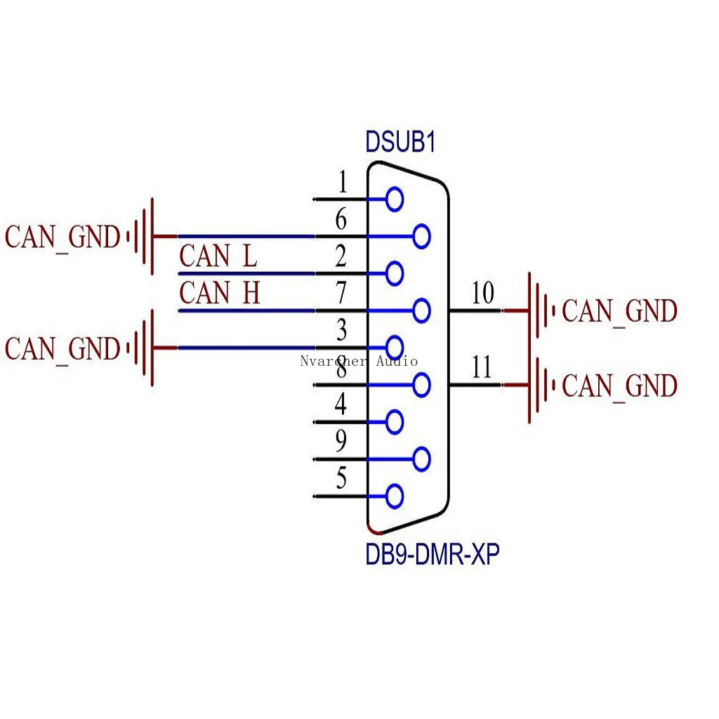 Совместимый инструмент Nvarcher PCAN изолированный USB для CAN New energy dbc analysis UDS обновления