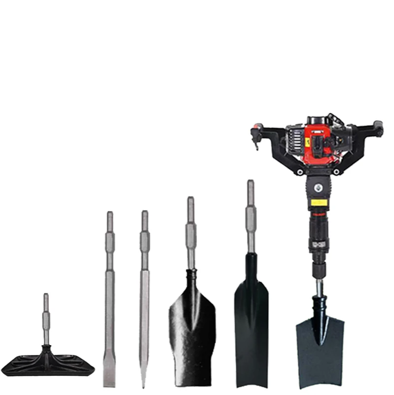 

36F Gasoline pickaxe, drilling machine, pile driver for digging trees and transplanting