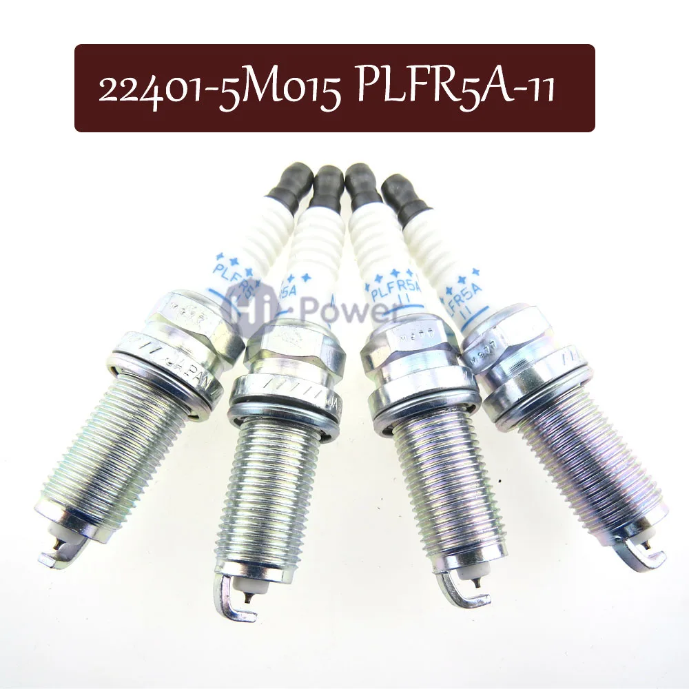 4 шт./компл. 22401 5M015 PLFR5A11 PLFR5A 11 автомобильная свеча зажигания для Nissan Infiniti Teana Altima