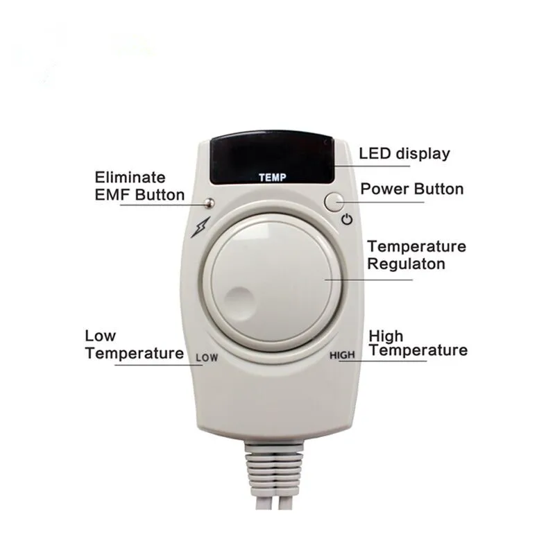 Турмалин нефрит Нагревательный Мат Подушка пульт дистанционного управления