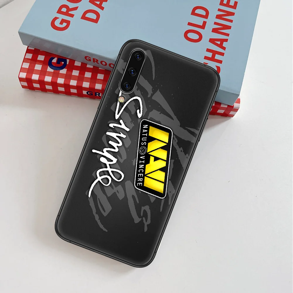 

CS Go Natus Vincere Navi Logo Phone Case For Samsung Galaxy Note S 8 9 10 20 Plus E Lite Uitra black Etui Silicone Cell Tpu