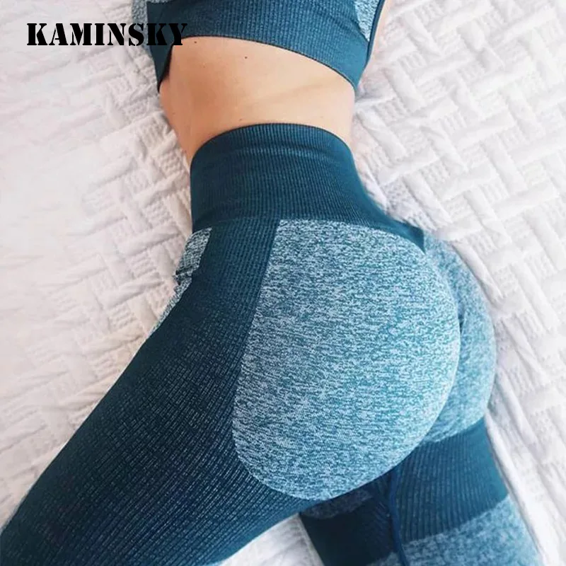 Леггинсы Kaminsky женские хлопковые персиковые штаны в форме сердца пэчворк дышащие