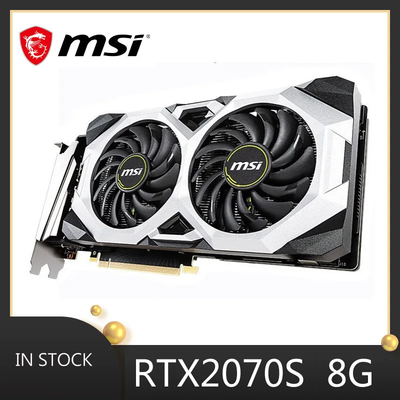 

Msi gigabyte RTX 2070 super 8g 256bit gddr6 nvidia geforce graphics card plates no rx580 570 gpu 1660s 2060s 1070