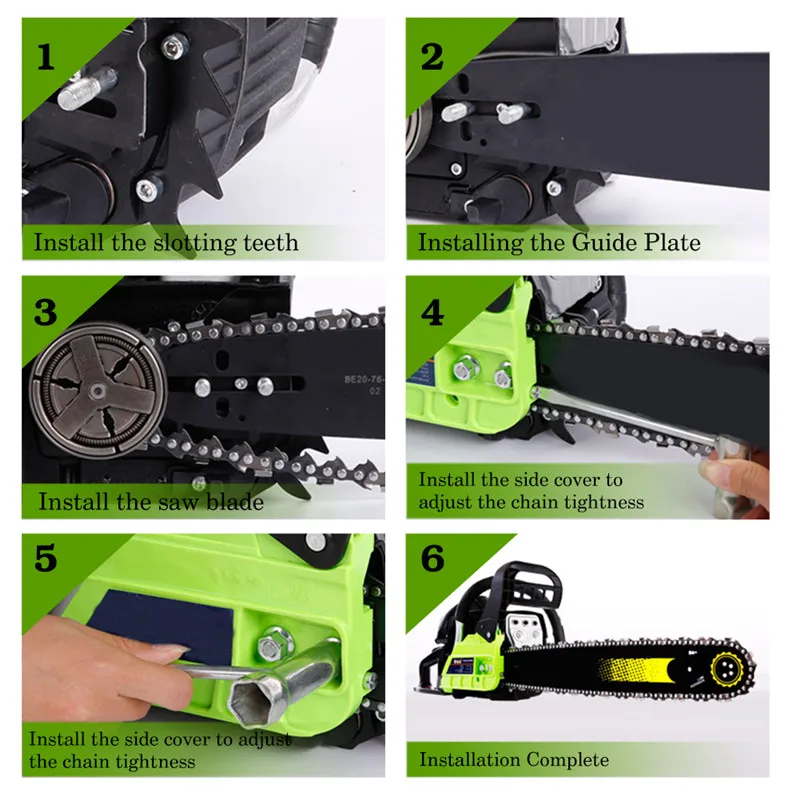 Цепная пила на бензине ed 59cc цикл двигателя цепная профессиональная