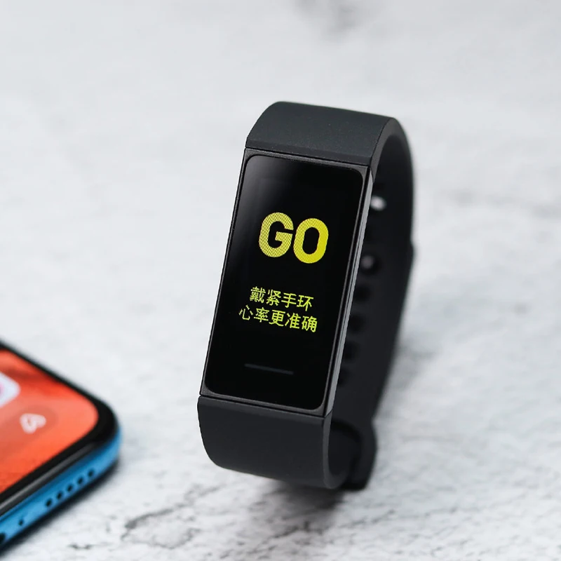 Смарт браслет Xiaomi Redmi Band фитнес 1 08 &quot большой цветной экран монитор сердечного