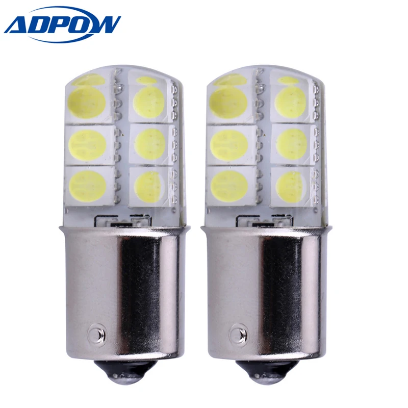 1 шт. автомобисветильник светодиодные лампы 1156 COB P21W BA15S 5050 Smd 6|Сигнальная лампа| |