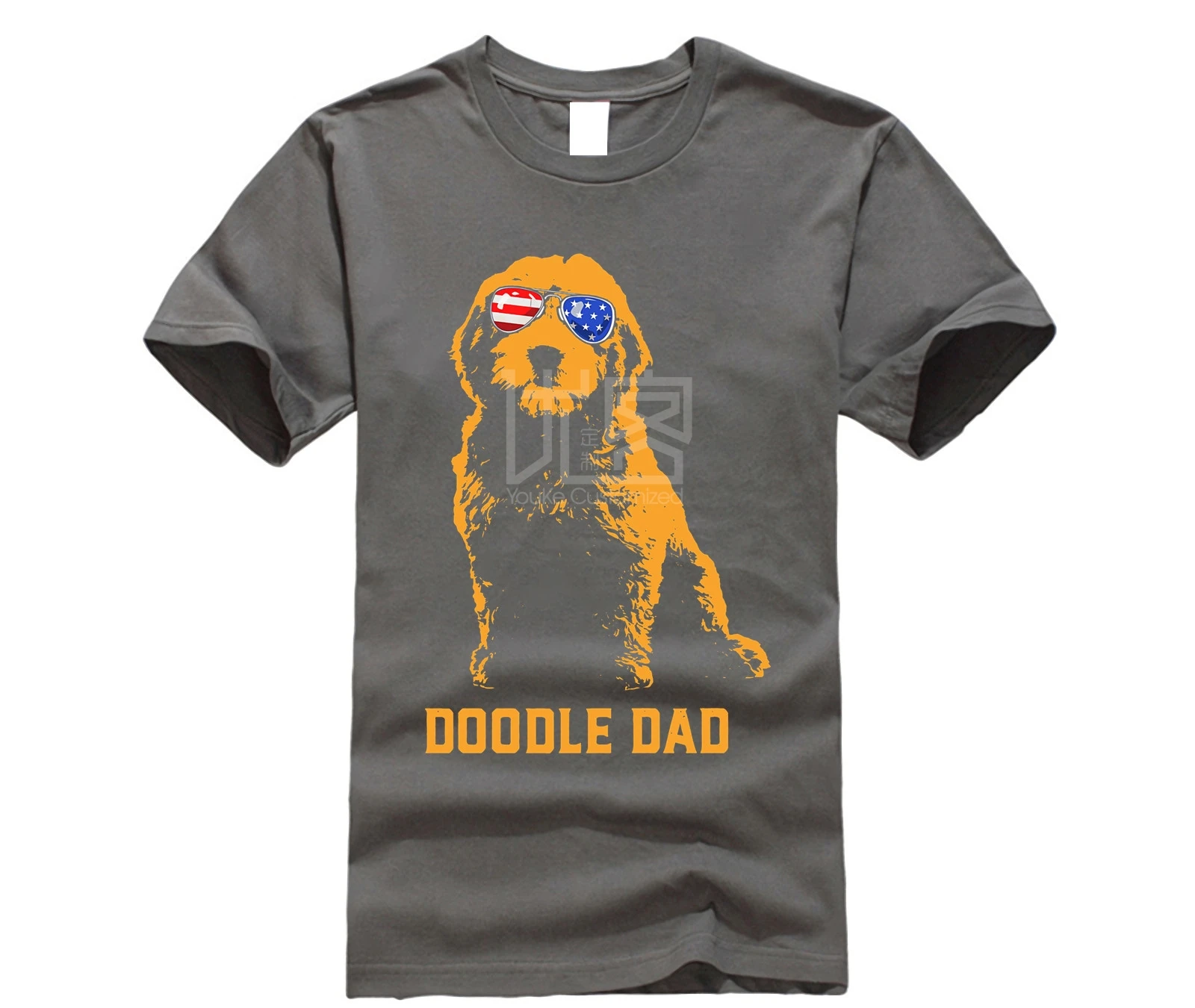 Брендовая мужская рубашка Мужская винтажная футболка с надписью s Doodle Dad | одежда