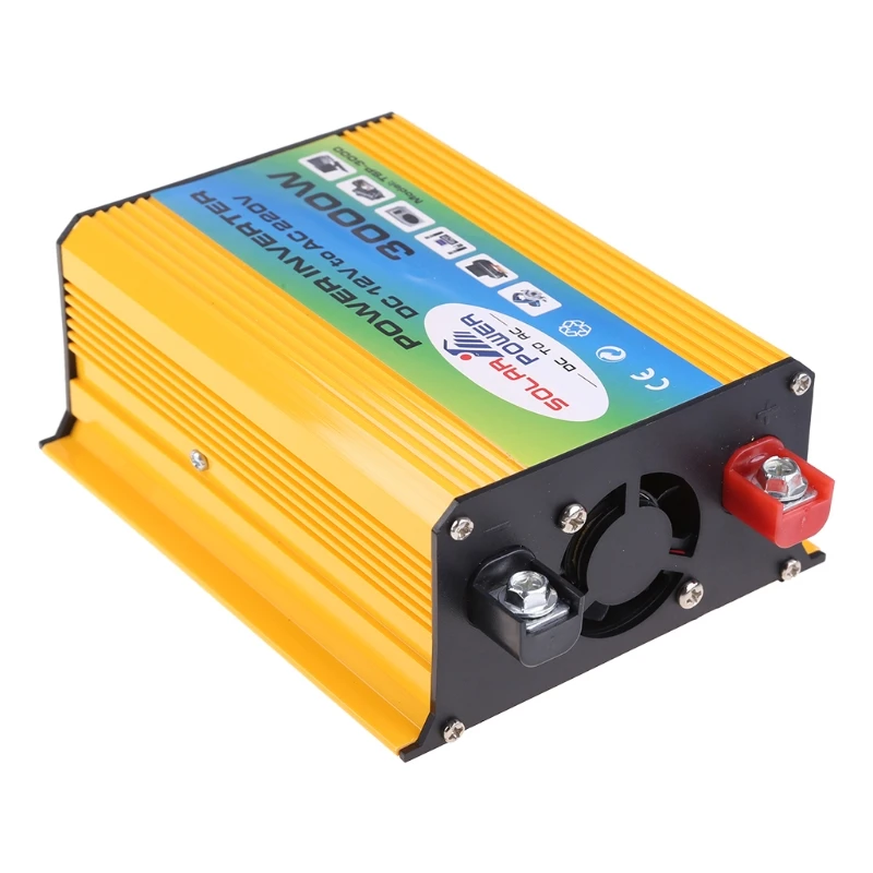 Boat Car 3000W Converter Power Inverter DC 12V to AC 220V Invertor USB Charger | AC/DC Adapters