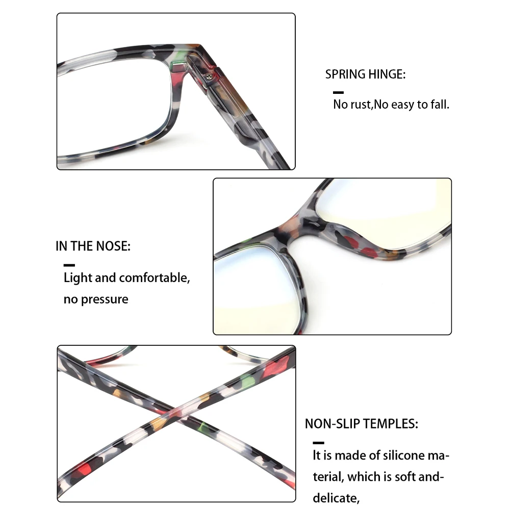 Очки для чтения с защитой от сисветильник и усталости Модные мужские женские