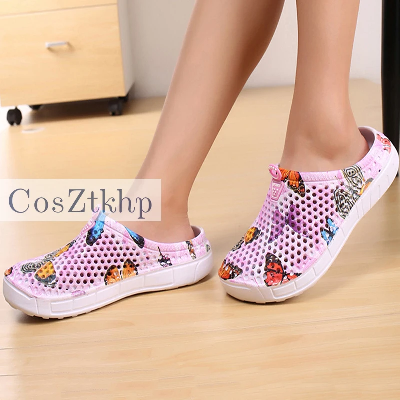 

2020 Womens Casual Clogs Breathable Beach Sandals Valentine Slippers Summer Slip On Women Flip Flops Shoes Home Shoes For Unisex