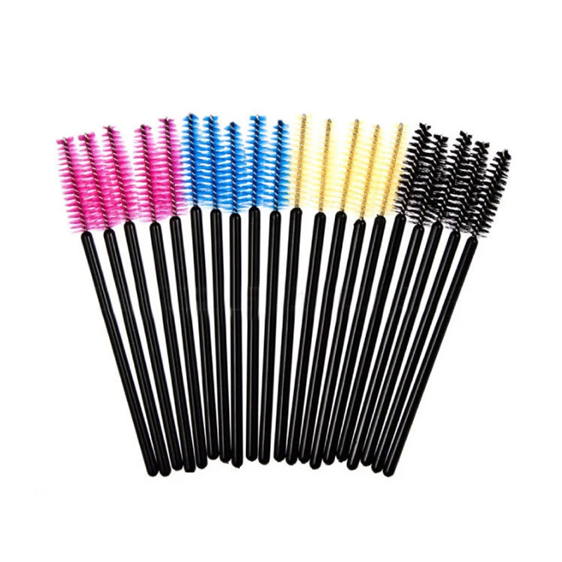 50Pcs Make Up Brushes Eyelash Brush Disposable Mascara Wands Applicator Eye lashes Cosmetic maquillaje For Makeup Tool | Красота и