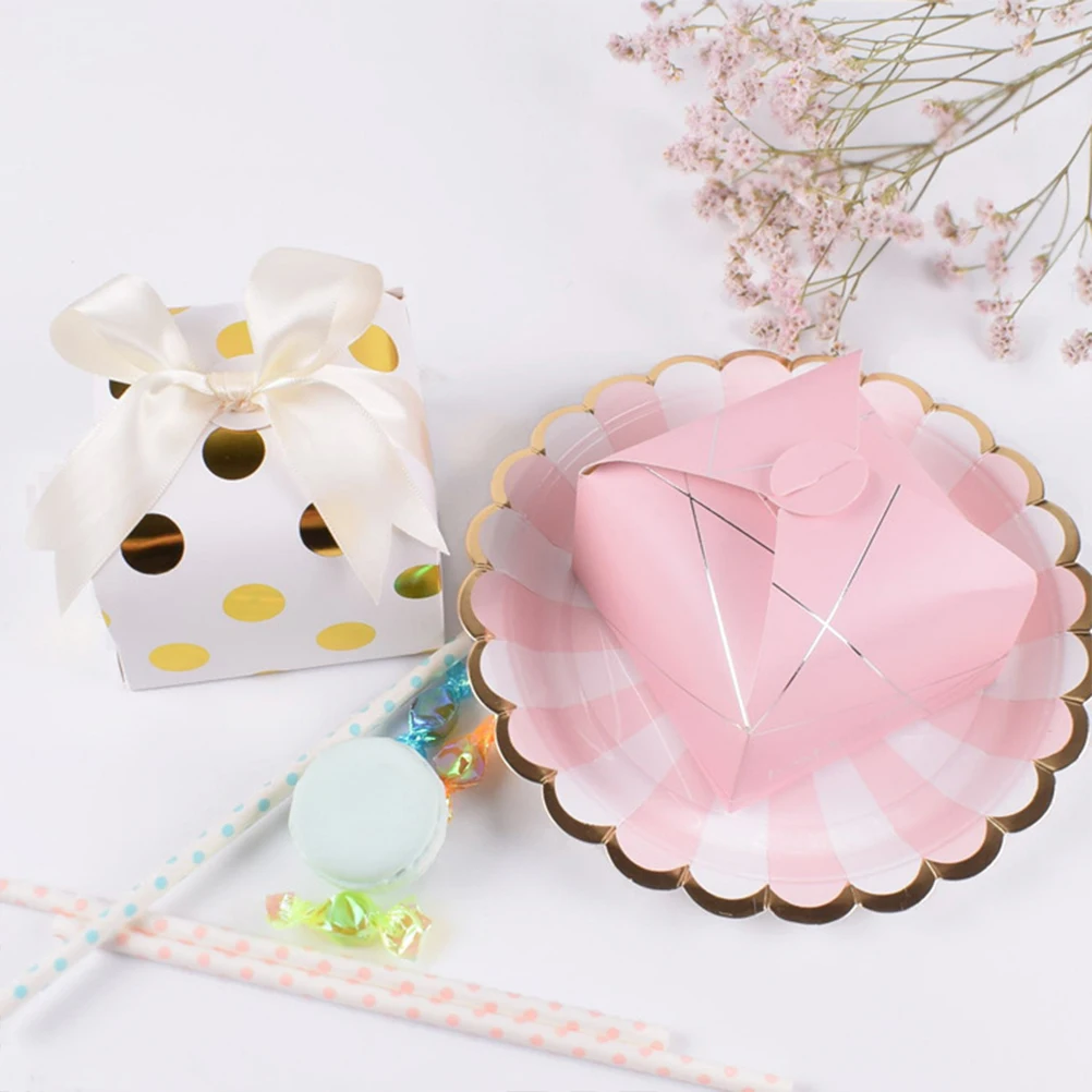 15 шт Романтических Свадебных коробок конфет и подарочных мешков для детского