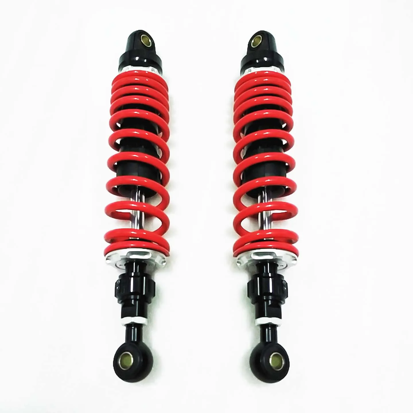 

one pair 350mm 8mm spring Motorcycle Suspension Shock Absorbers for Honda Yamaha Suzuki Kawasaki KTM Dirt bikes Gokart ATV