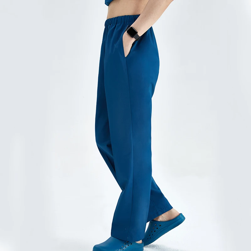 Дешевые брюки-карго из медицинской ткани для женщин мужчин медсестер поплин