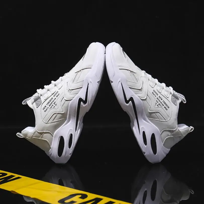 2019 new Stylish Designer Casual Shoes Men Yellow Sneakers Black White Walking Footwear Breathable Mesh | Обувь