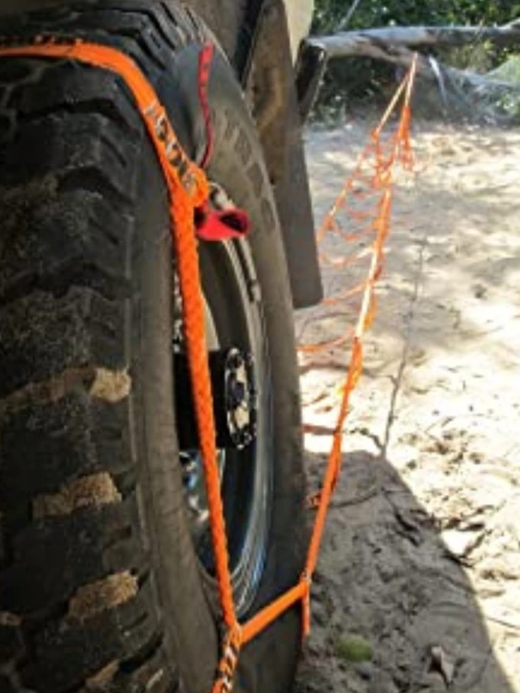 Автомобильный спасательный трос лыжный аварийный ремень прицеп лебедка с