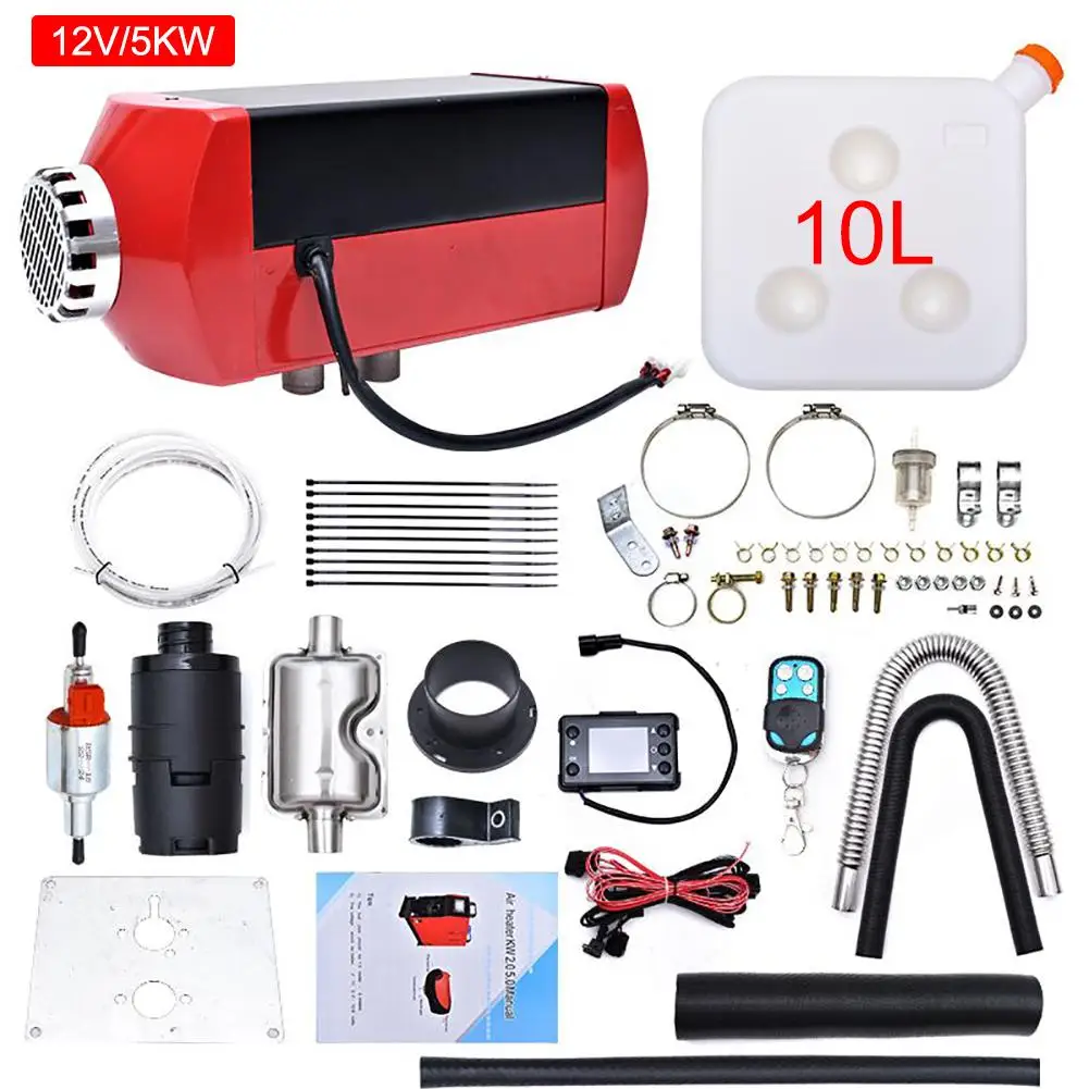 5 кВт 12 В стояночный топливный воздушный дизельный обогреватель автомобильный