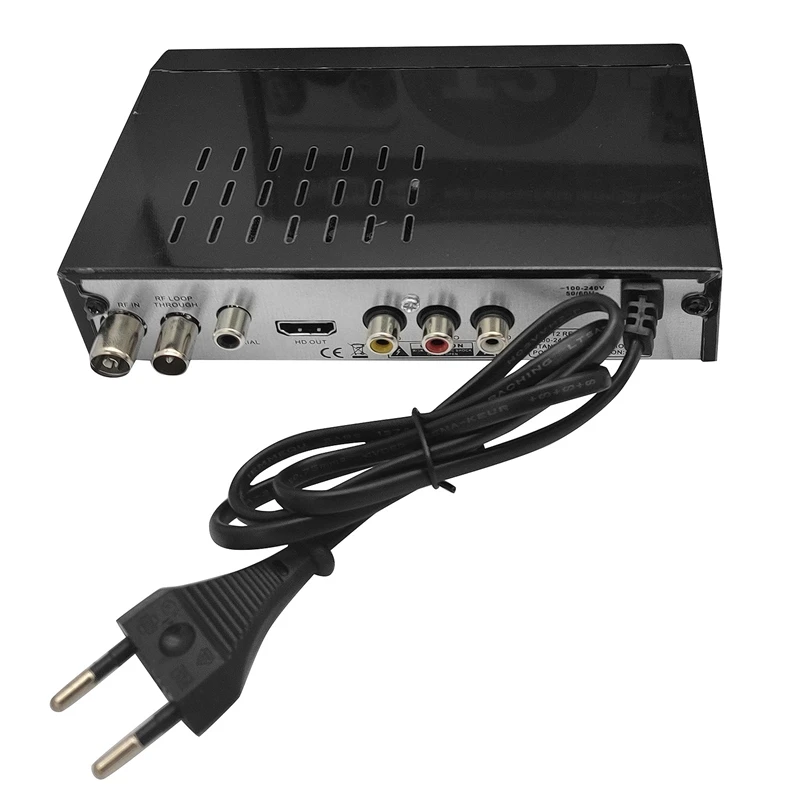 DVB-T2 HD 1080P телеприставка ТВ приёмник коробка 3D цифрового видео наземного MHEG4 (ЕС