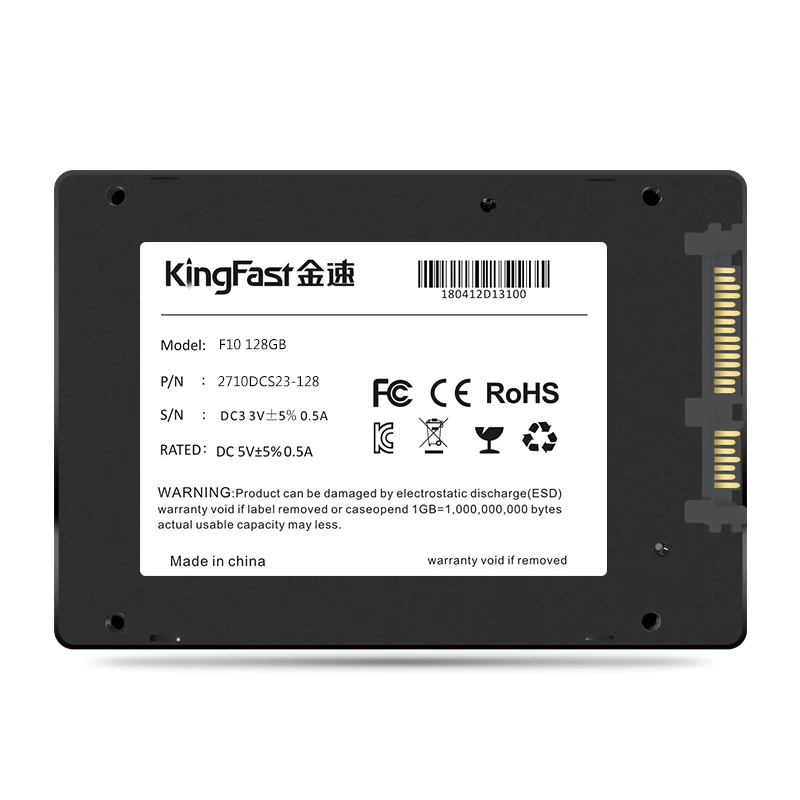 KingFast SSD жесткий диск 128 ГБ 256 1 ТБ 2 HD Ssd 500 Гб SATA 3 Внутренний твердотельный