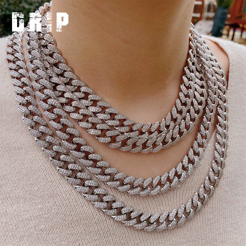 КАПЕЛЬНАЯ 12 мм 18 24 дюймовая Классическая медная кубинская цепочка хит продаж