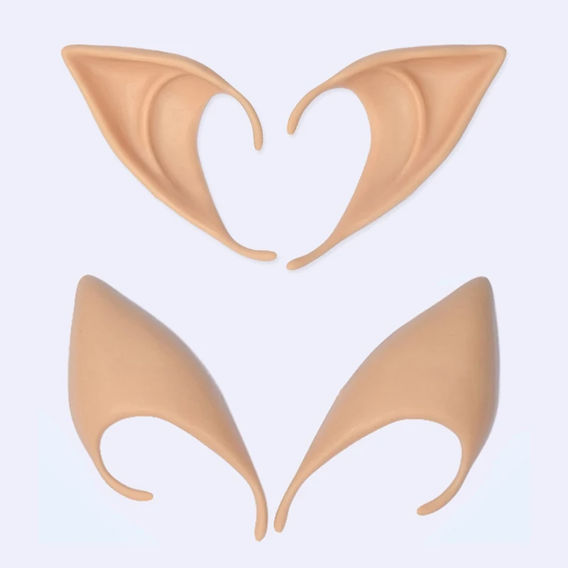 Halloween Elf Ears Vampire Teeth Fangs Cat Ear Headband Soft Angel Cosplay Masquerade Props Costume Party Decor Kids Adult Toys | Игрушки и
