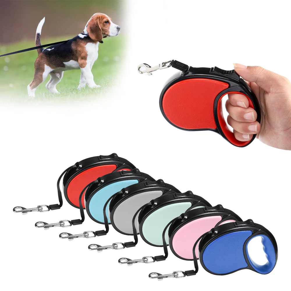 

Выдвижной Нейлоновый Поводок для собак и кошек, 3/5 м