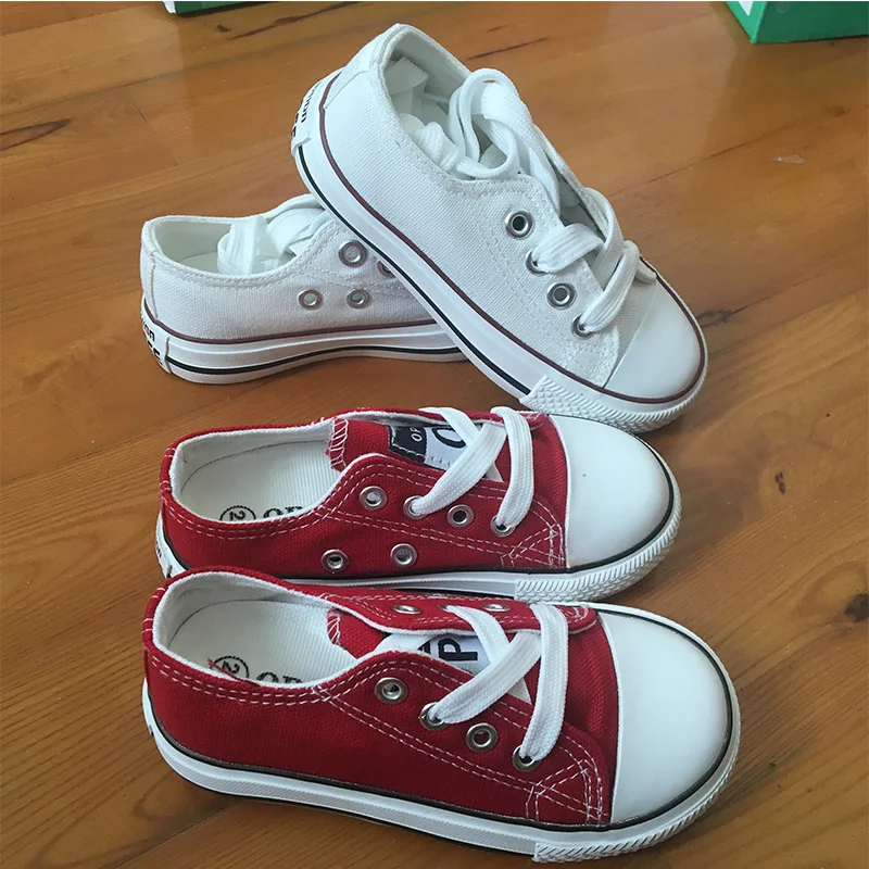 

Classic Student Shoes Anti-Slippery Flats Shoes Kid Shoes Children Boys Children Sneakers Toddlers Boys Canvas Shoes Girl A02121
