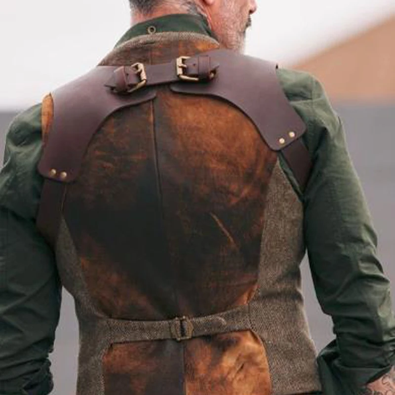 Фетиш мужчины гей грудь ремни мужские кожаные экзотические топы регулируемые