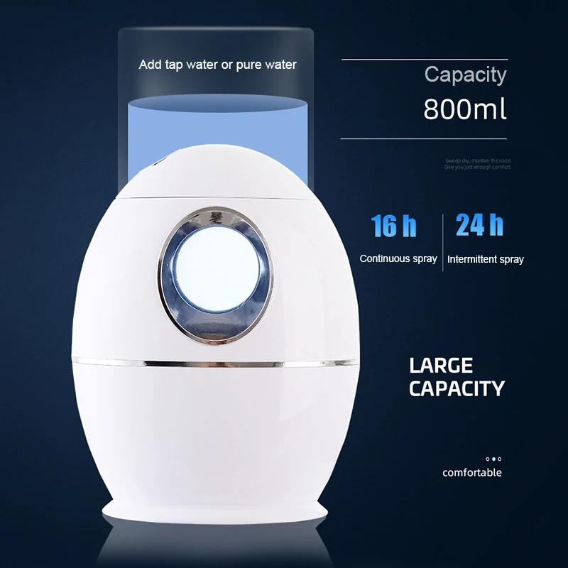 800 мл ультразвуковой увлажнитель воздуха аромадиффузор эфирного масла