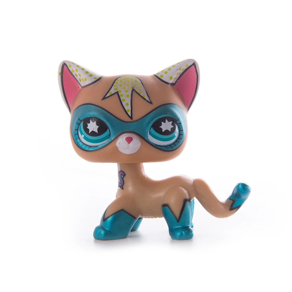 Игрушка LPS Pet Shop маленькая кошка с короткой шерстью Такса овчалка ПВХ мультяшная