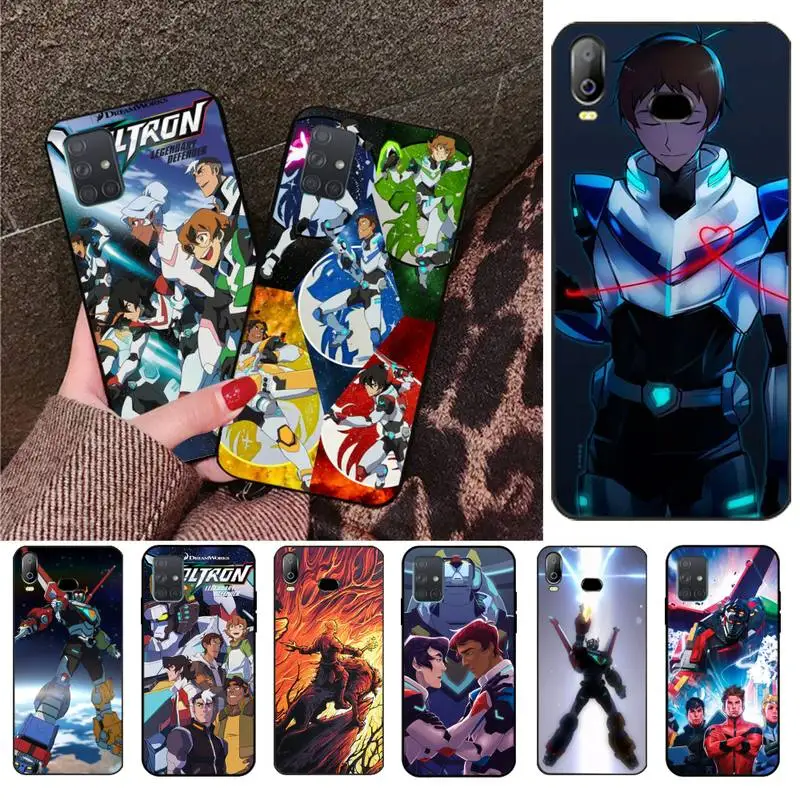 

YJZFDYRM Voltron Legendary Black TPU Soft Phone Case For Samsung Galaxy A01 A11 A31 A81 A10 A20 A30 A40 A50 A70 A80 A71 A91 A51