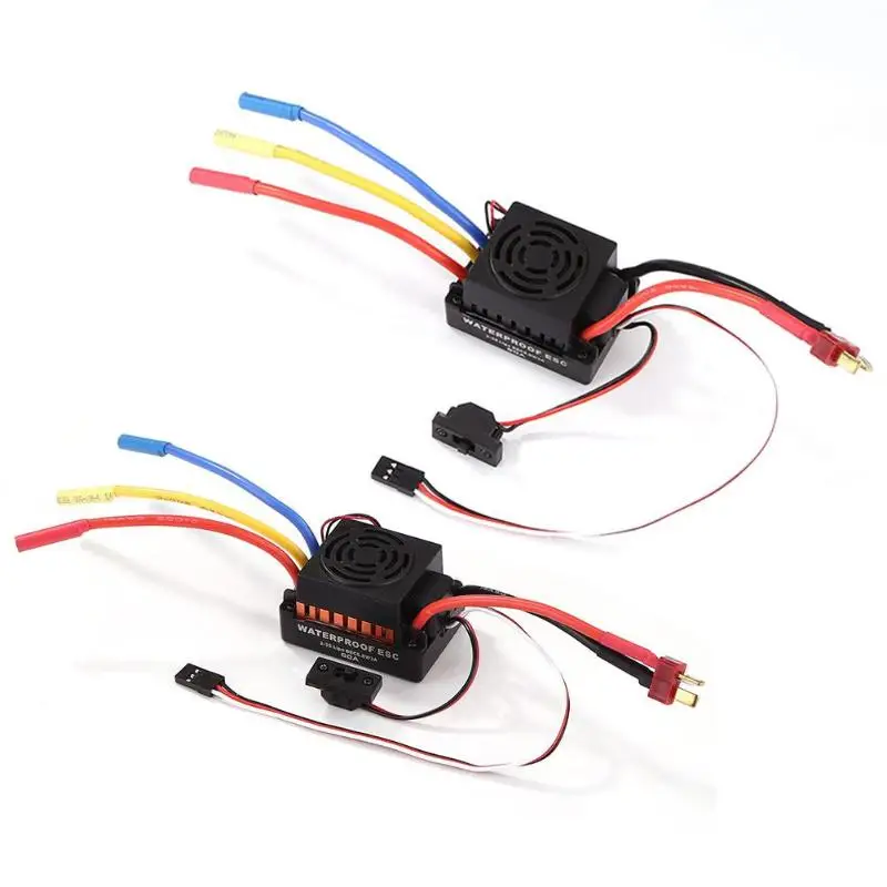 60A водонепроницаемый ESC+ бесщеточный двигатель+ программирующая карта комбо набор генераторных деталей для RC автомобильные аксессуары